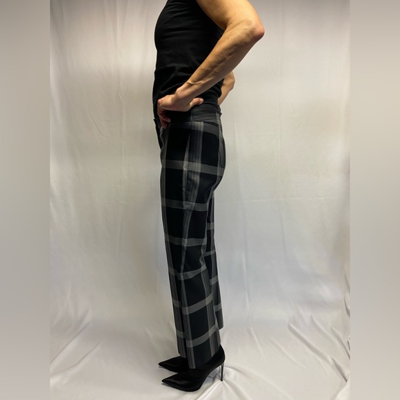 Alexander McQueen Grey Plaid Pants - Picture 2 of 5